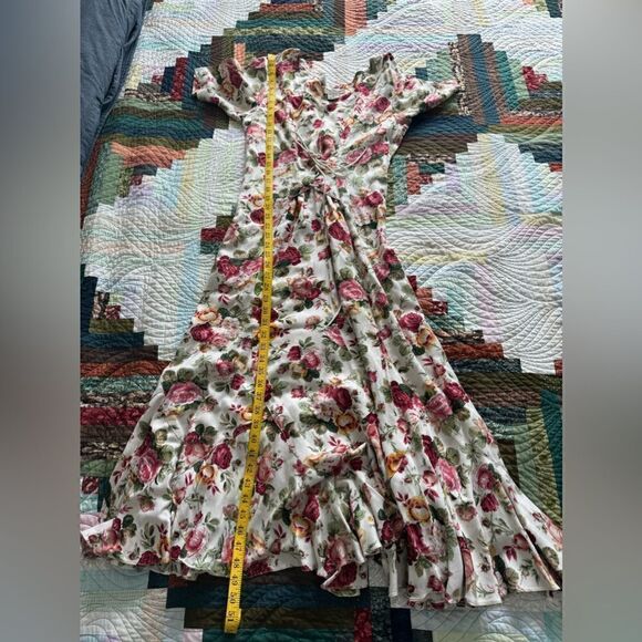 VINTAGE Nostalgia Floral Corset Dress - Picture 6 of 7